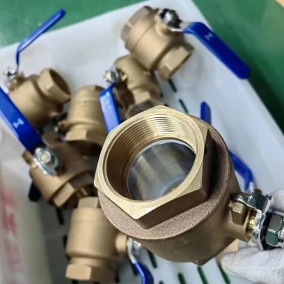 ASTM B62 Bronze Ball Valve, DN15-DN100, PN40, Threaded